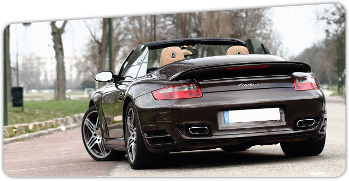location auto de Porsche turbo cab