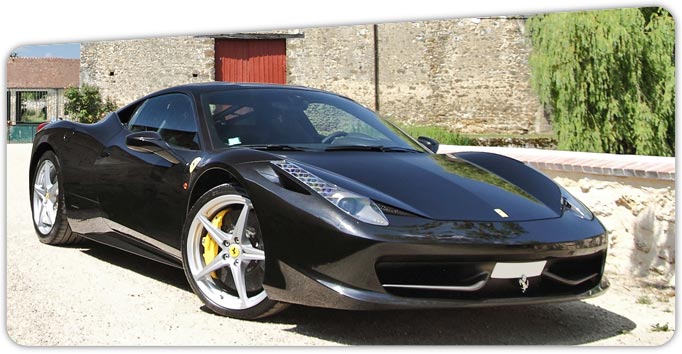 location auto de luxe F458