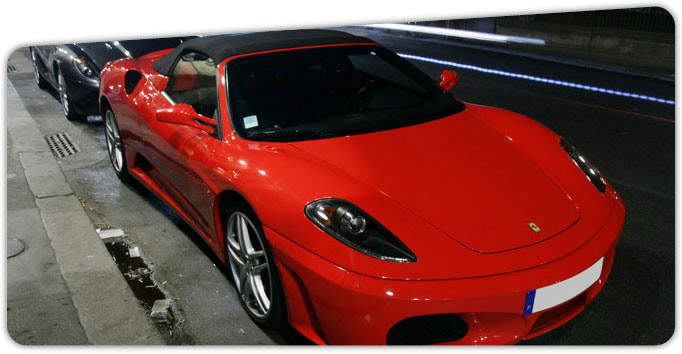 petermoss location ferrari F430 spider