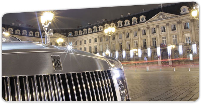 petermoss voiture de luxe Paris rolls royce drophead