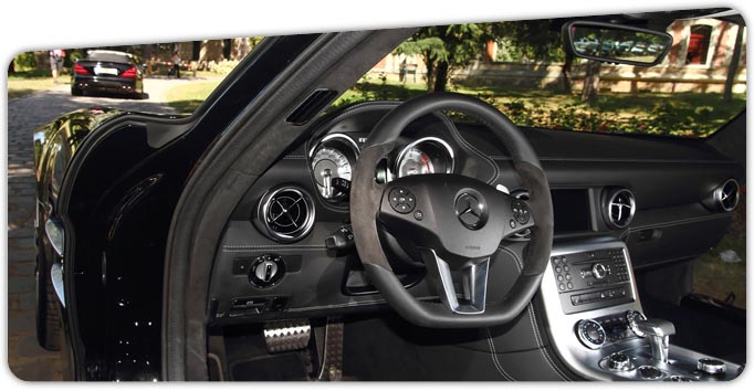 location voiture de luxe Paris SLS AMG
