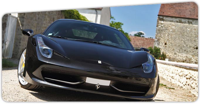 location voiture de prestige F458