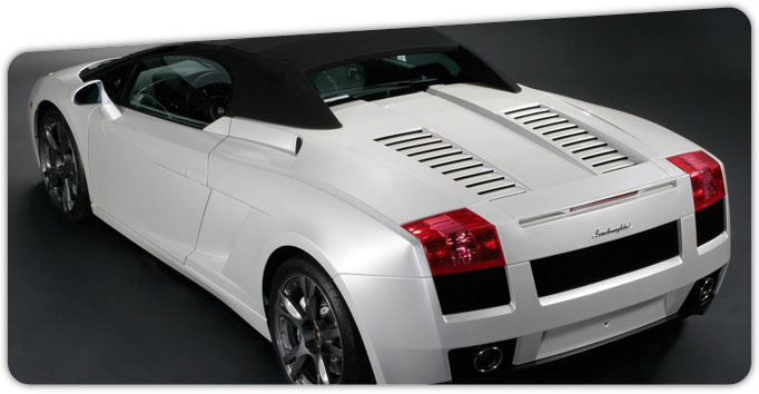location voiture de prestige - LAMBHORGINI SPYDER
